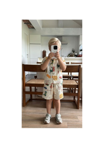 Poala Kids Just Vibing Unisex Set Çok Renkli