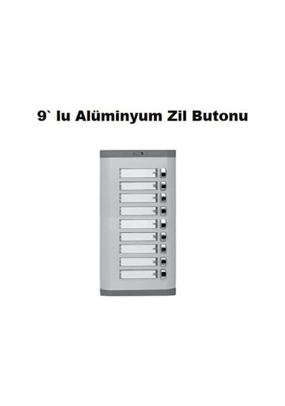 9 Lu Alüminyum Zil Butonu