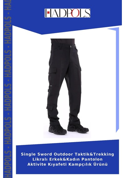 Hadpols Single Sword Outdoor Taktik&trekking Likralı Erkek&kadın Pantolon Aktivite Kıyafeti Kampçılık Ürünü Çok Renkli