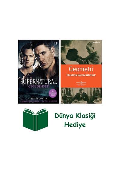 Supernatural - Gece Dehşeti + Geometri + Dünya Klasiği Hediye