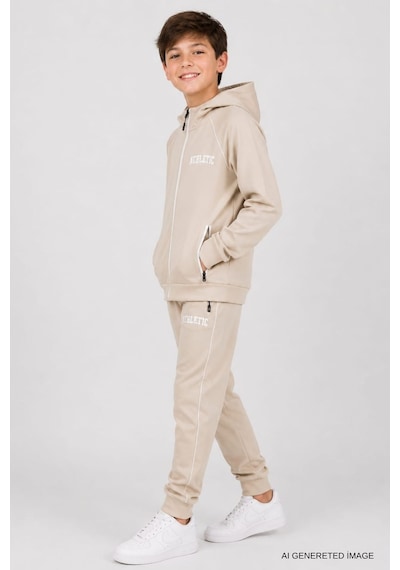 Pina Kids Erkek Çocuk Scuba Atheletic Reglan Kol Kapüşonlu Dalgıç Kumaş Eşofman Takımı Esf7028 Krem Pina Kids Erkek Çocuk Scuba Atheletic Reglan Kol Kapüşonlu Dalgıç Kumaş Eşofman Takımı Esf7028 Krem