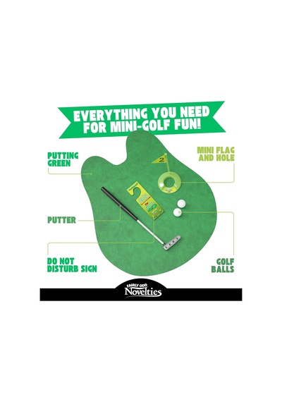 Potty Putter Toilet Time Golf Game