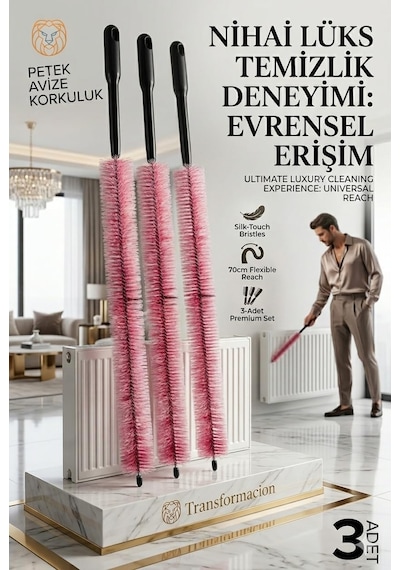 Transformacion Kalorifer Petek Temizleme Fırçası 3 Adet, 719753 Diğer