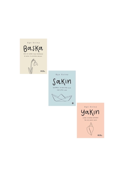 Başka + Yakın + Sakin 3 Kitap Ege Soley Seti