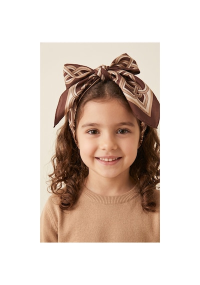 Sisley Flora Bandana/fular -2017-47 47 Kahverengi