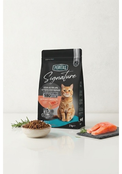 Peritas Somonlu Kısırlaştırılmış Kedi 2 Kg
