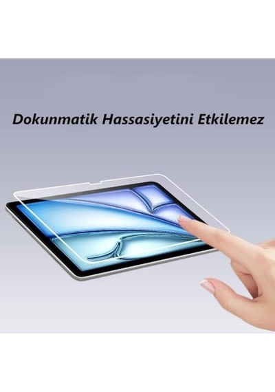Apple İpad Air 11 İnç Mat Ekran Koruyucu Şeffaf M2 M3 M4 İle Uyumlu