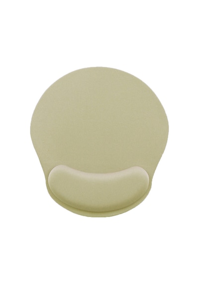 Microcase AL3832 Kaydırmaz Taban Mat Bilek Destekli Mouse Pad 23 x 25 CM Bej