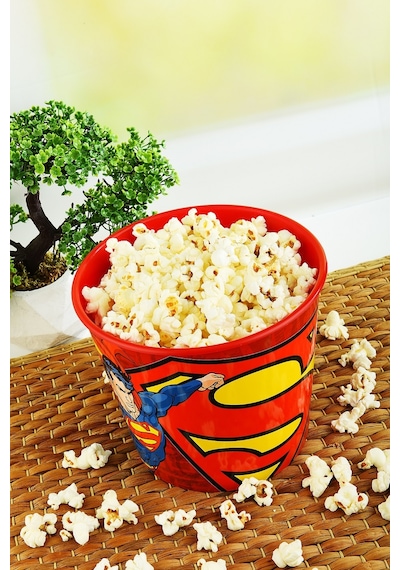 Süperman Mısır & Popcorn Kutusu Çok Renkli
