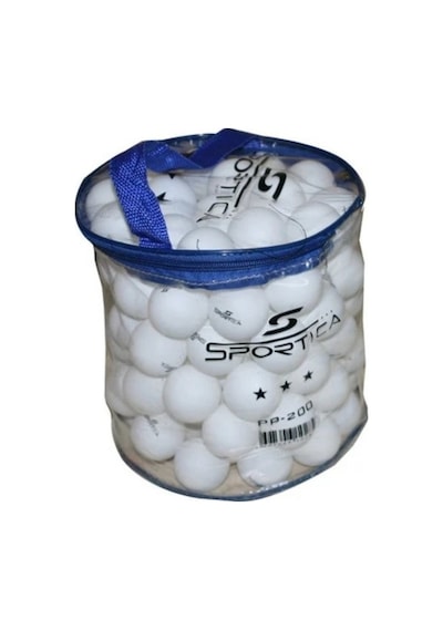 Sportica Pp200 100'lü Beyaz Ping Pong Topu