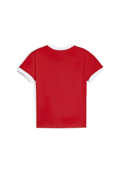 Puma T7 Kadın Kırmızı Günlük Stil T-shirt 63212911 Kırmızı