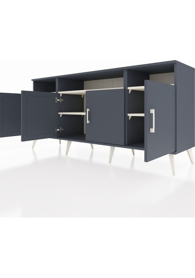 Hyperion Konsol 6 Raflı 4 Kapaklı 176x44x83 Antrasit-antrasit/aytaşı Antrasit/aytaşı Hyperion Konsol 6 Raflı 4 Kapaklı 176x44x83 Antrasit-antrasit/aytaşı Antrasit/aytaşı