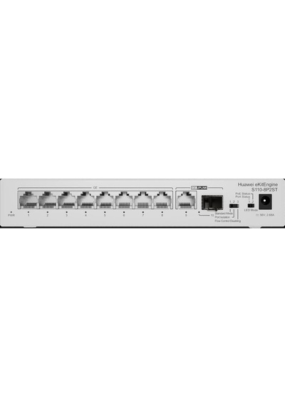 Ekıt Engıne S110-8p2st 124w 10 Port 20gbıt/s Yönetilemez Swıtch-127908