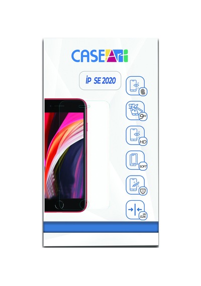 Apple Uyumlu   iPhone SE 2020 ile Ekran Koruyucu Kırılmaz Cam