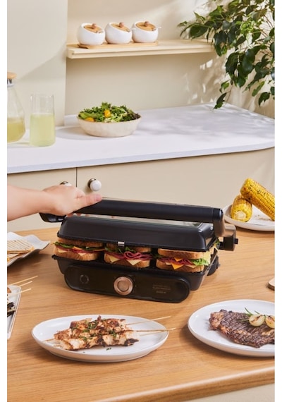 Karaca Gastro Grill Glass Premium 2400 W Tost Makinesi