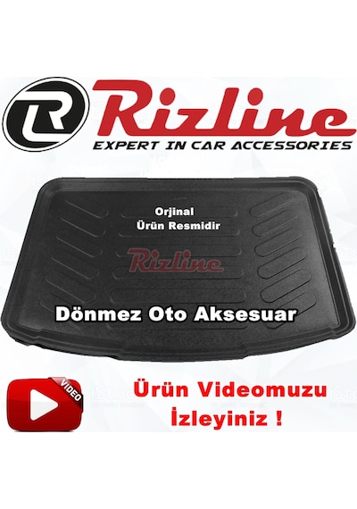 Qashqai Visia 3D Bagaj Havuzu Siyah Tek Kapaklı 2014-2020 Rizline N11.7992