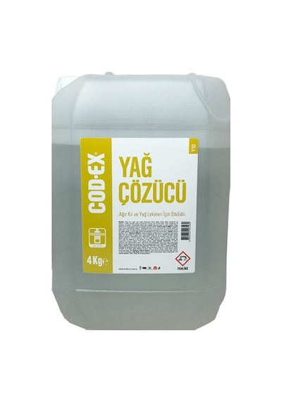 Cod-ex Yağ Çözücü 4 L