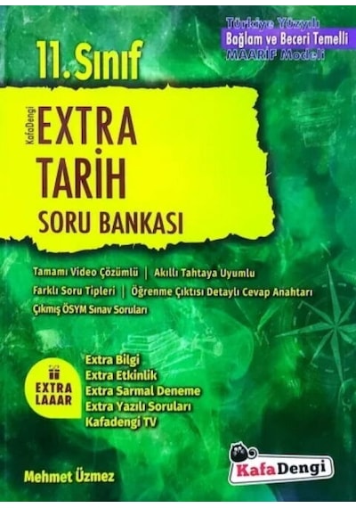 2027 Kafa Dengi Yayınları 11. Sınıf Tarih Extra Soru Bankası