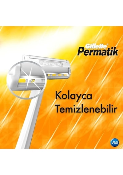 Gillette Permatik Kullan At Erkek Tıraş Bıçağı 5 Adet