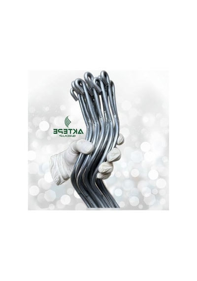 150 Cm Metal Spiral Bitki Destek Çubuğu, 20 Adet İle Destekleyin