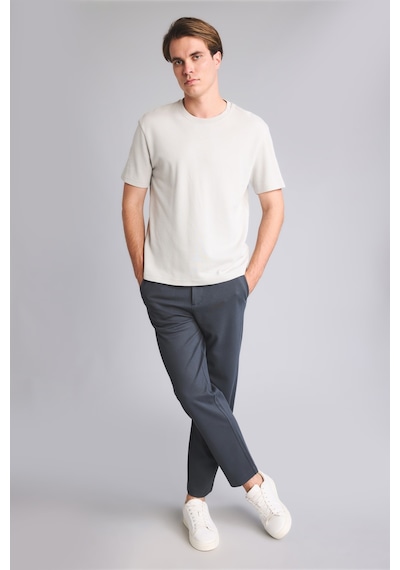 Defacto Regular Fit Fermuarlı Beli Lastikli Cepli Düz Paça Pantolon H1270ax26augn1284 Yeşil-gn1284