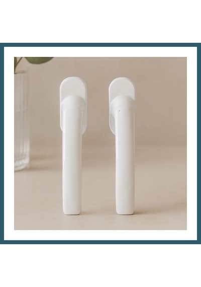 Bezos Pvc Pencere Kolu 2'li Beyaz Ob