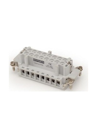Emas Eb016cp00 16 Kontaklı 16a Çekirdek Fiş