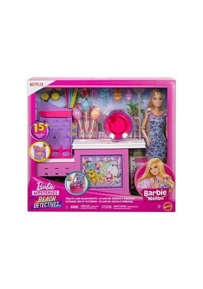 Jfv67 Barbie, Oyun Seti Ve Aksesuarları- Barbie Mysteries: Beach Detectives Diğer