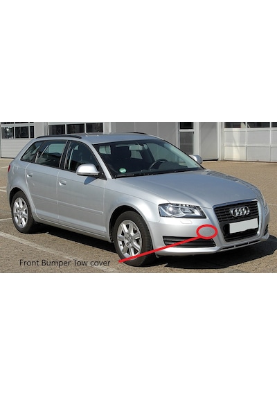 Audi A3 2010 Ön Tampon Çekme Kapağı