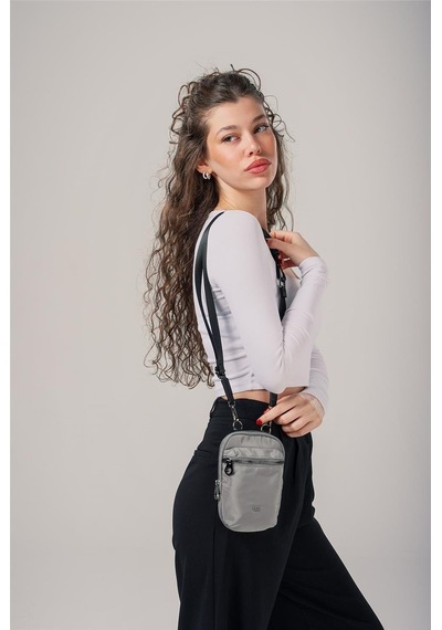 Ççs Kadın 17740 Çapraz Askılı Çanta GRİ