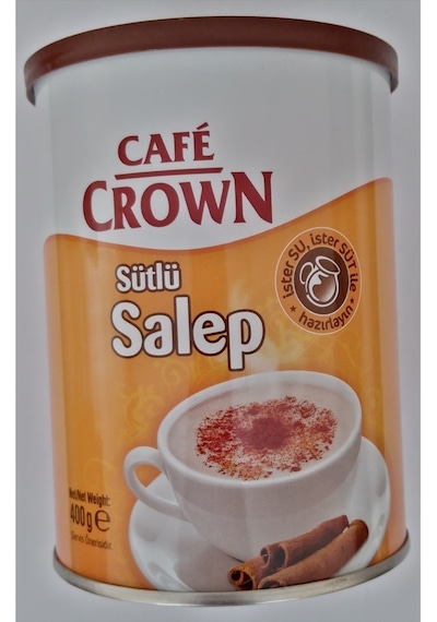 Cafe Crown Sütlü Salepli İçecek Tozu Teneke 400 G