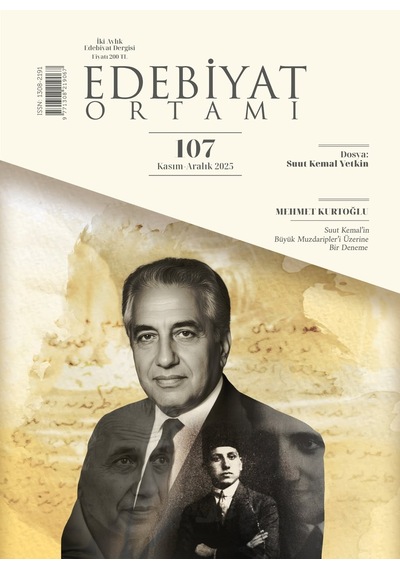 Edebiyat Ortamı Dergi 107.sayı Kasım-aralık 2025