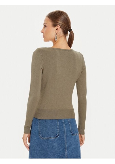 Onlvenıce Lıfe Ls Vneck Pullo Knt Noos Kadın Kazak 15333990 Gri