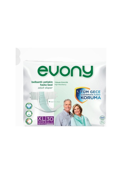 Evony Hasta Bezi Belbantlı Extra Large Xl 30'lu Paket Standart