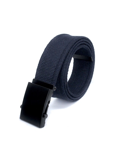 Siyah Tokalı Kolon Kemeri 4cm Unisex Lacivert