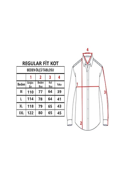 Tousus Regular Fit Western Kot Erkek Gömlek Kls-1016-tss Siyah