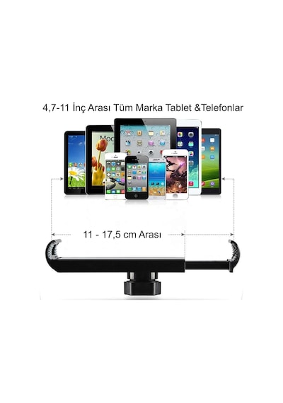 360 Ayarlanabilir Teleskopik Metal Telefon & Tablet Tutucu Flexihold Pro