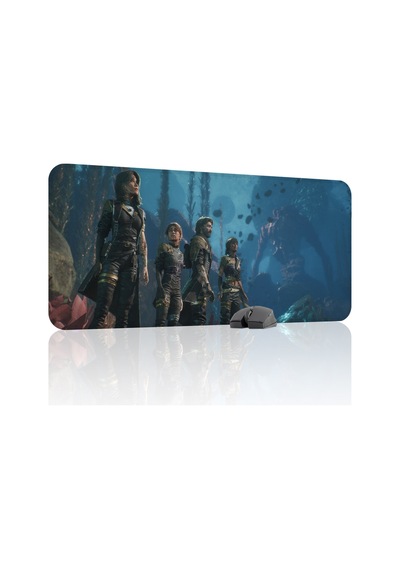 Expedition 33 Kaymaz Dikişli Kauçuk Oyuncu Mousepad V4 - 90x40 Xxl Gaming Mouse Pad Fare Altlığı