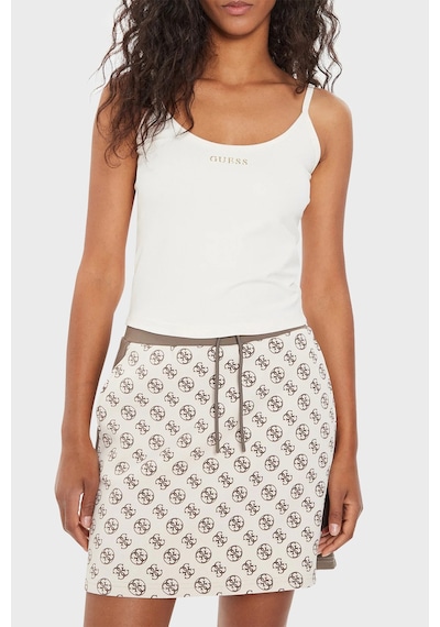 Guess Kadın Top V4yp11 Kcd02 G6k5 Ekru