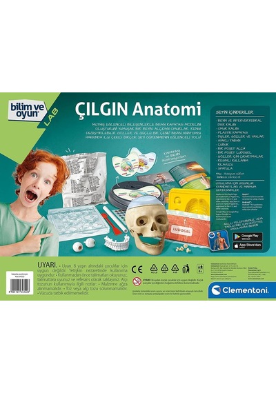 Clementoni Çılgın Anatomi Bilim ve Oyun 64322