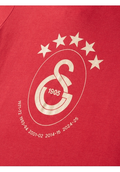 Gsstore Galatasaray 5 Yıldız Çocuk T-shirt C251352-1 Kırmızı