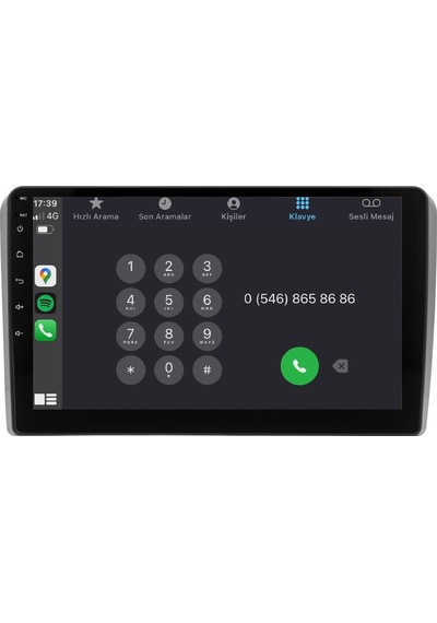 Audi A3 Android Multimedya Sistemi 2005-2012 Crv-4010xaa