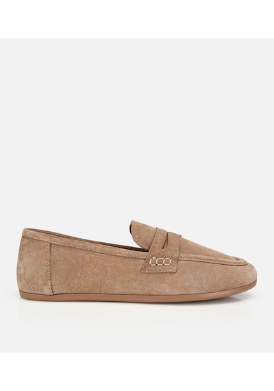 Hotiç Kadın Süet Deri Vizon Yumuşak Dokulu Klasik Loafer 01ayh322270a450 01ayh322270a450