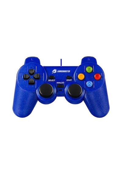 Gamebooster Gb-j101b Mavi Kablolu Titreşimli Gamepad Pc Uyumlu
