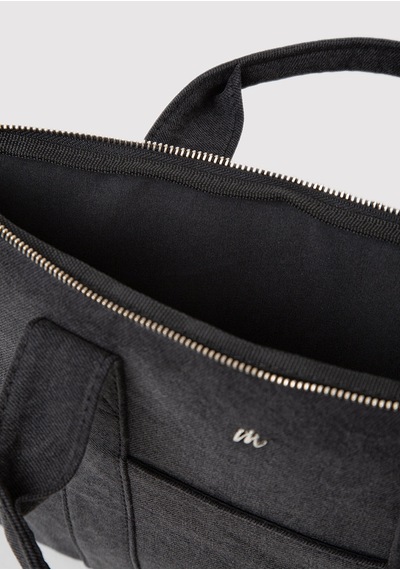 Mavi - Antrasit Denim Laptop Çantası 1913826-88035