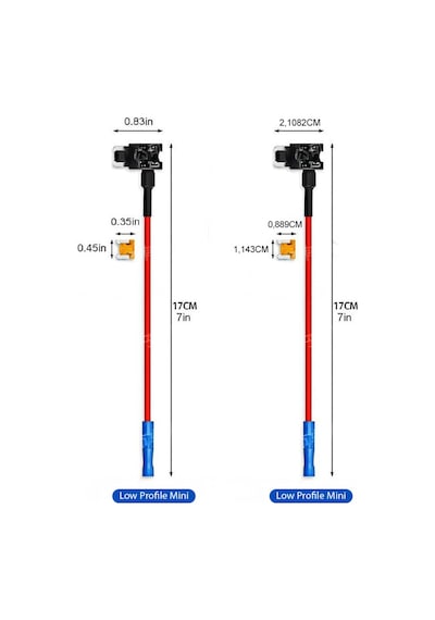 Fuse Tap Micro Mini Low Tip Sigorta Kutusu Bağlantı Aparatı Diğer