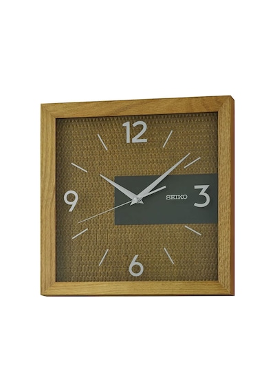 Seiko Clock Qxa845b Duvar Saati Kahverengi