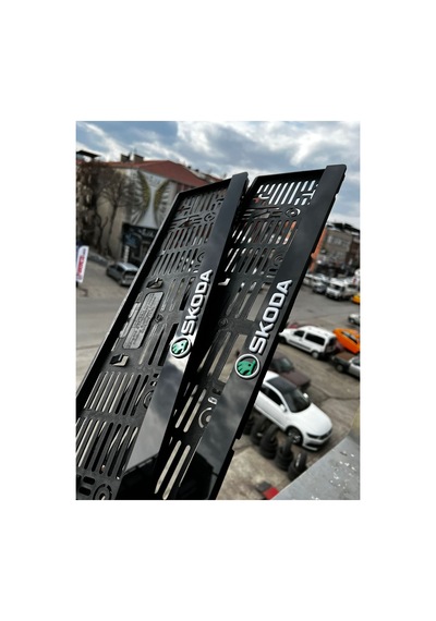 Skoda Model Uyumlu Pleksi Plakalık - 784761959
