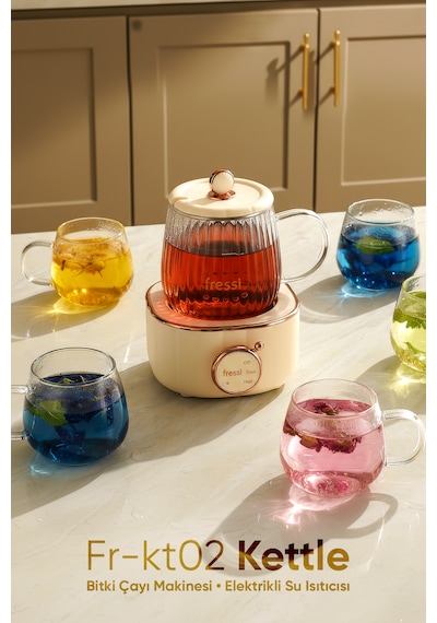 Fressi FR-KT02 Elektrikli Çok Fonksiyonlu Su Isıtıcısı Kettle