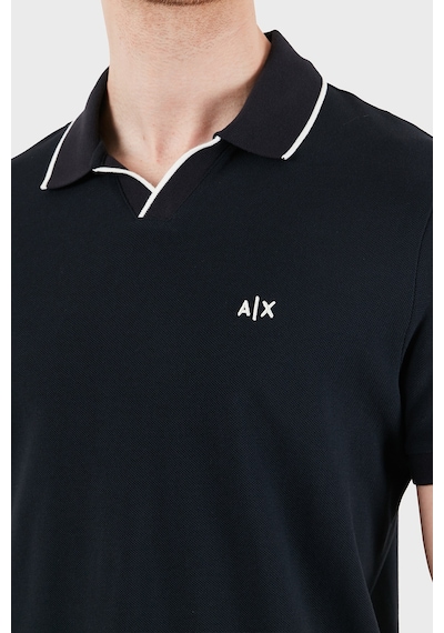 Armani Exchange Erkek Polo Xm002401 Af10366 Ub101 Lacivert